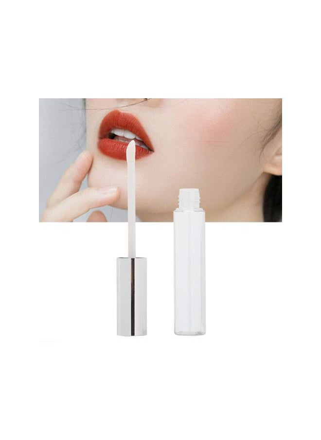 50pcs 10ml Empty Lip Gloss Tubes Containers, Refillable Lip Gloss Bottle DIY Empty Lip Oil Tube Container Makeup Tool for Lip Gloss Balm Cosmetic