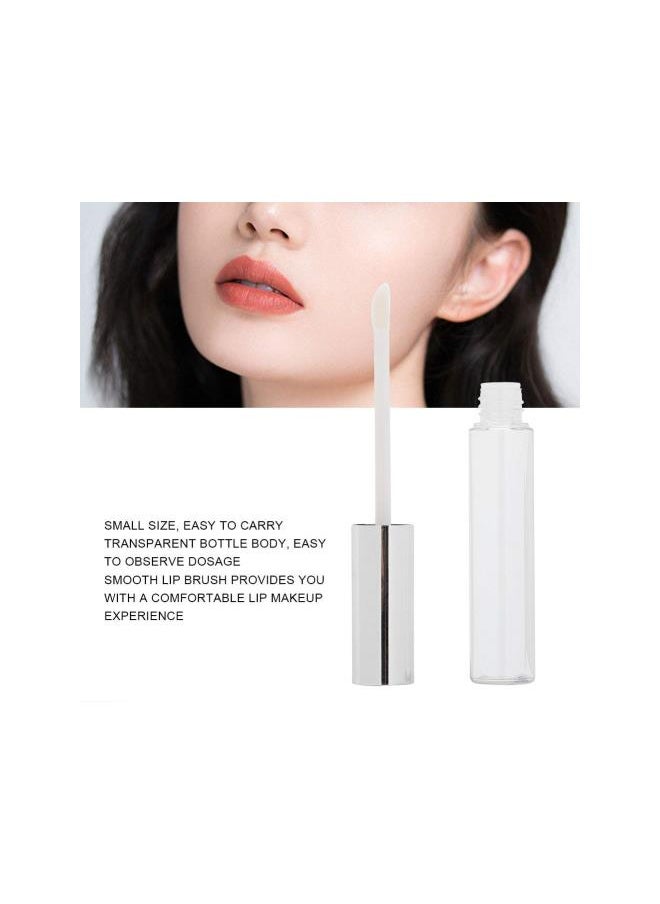 50pcs 10ml Empty Lip Gloss Tubes Containers, Refillable Lip Gloss Bottle DIY Empty Lip Oil Tube Container Makeup Tool for Lip Gloss Balm Cosmetic