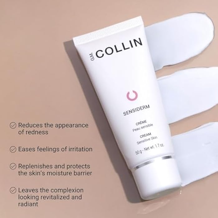 G.M. COLLIN Sensiderm Cream | Daily Face Moisturizer for Sensitive Skin | Hydrating Lotion to Help Reduce the Appearance of Redness - Image 3