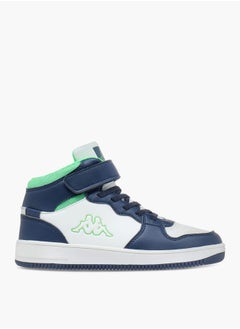 Kappa Boys' Logo Detail Sports Shoes with Hook and loop Closure  - Image 3