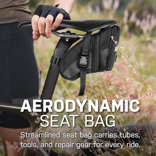 Topeak TC2261B Aero Wedge Pack with Strap Mount, Medium, black - Image 2