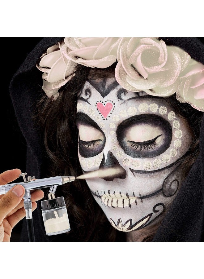 Custom Body Art Custom Body Art 8-ounce White Water Based Airbrush Body Art & Face Paint - Image 4