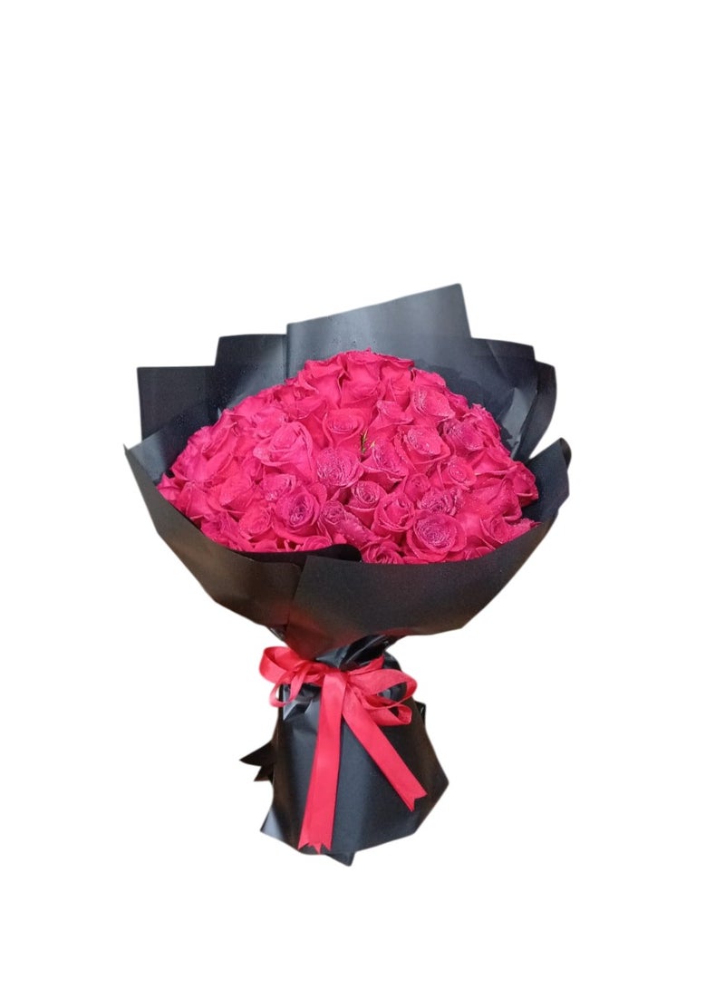 BYYU 51 Red Roses Bouquet