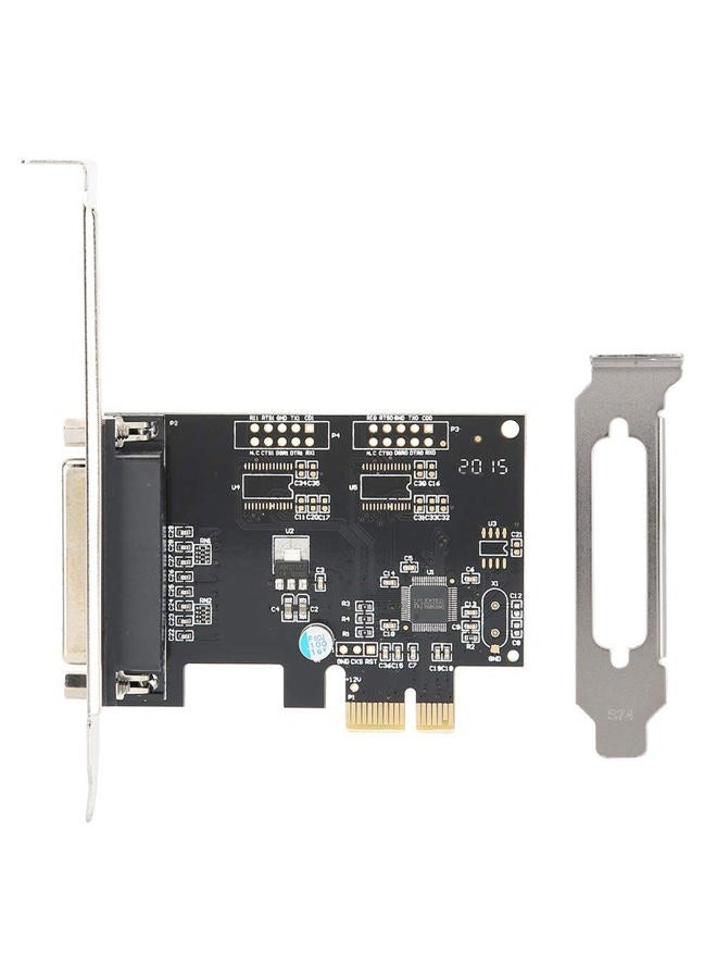 fosa Print Port LPT Card for DOS Windows MAC Linux, PCIE to Parallel Port Card PCI-E LPT Printer Card 9805 Chip, Support SPP PS2 EPP & ECP Mode - Image 1