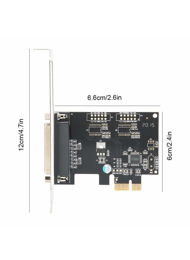 fosa Print Port LPT Card for DOS Windows MAC Linux, PCIE to Parallel Port Card PCI-E LPT Printer Card 9805 Chip, Support SPP PS2 EPP & ECP Mode - Image 5