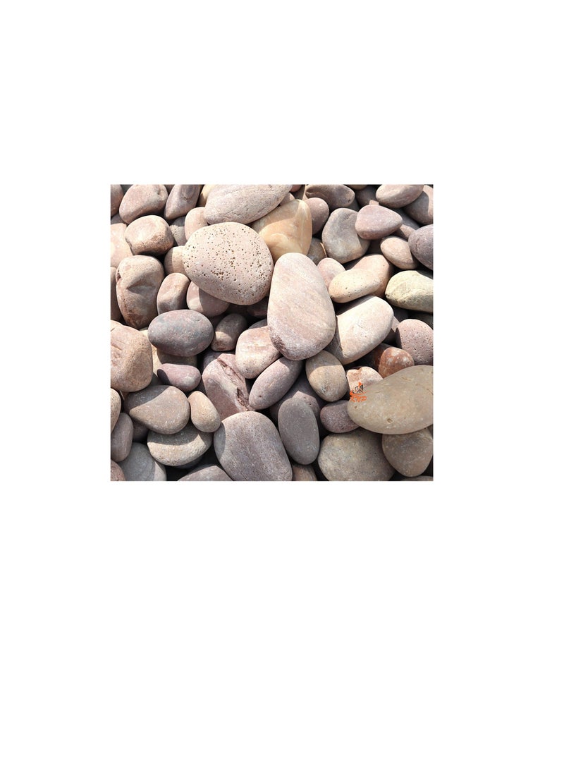 KNP - Red River stone Natural Garden Material 3-5 cm 5 kg - Image 1