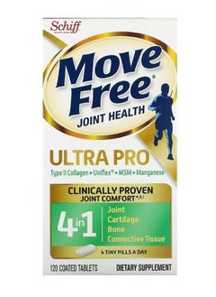 Schiff Move Free Joint Health Ultra Pro 120 Coated Tablets  - Image 1