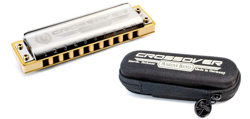 Hohner هونهير أكورديونز هونهير هارمونيكا M2009BX مارين باند كروس أوفر هارمونيكا، مفتاح A، فولاذ مقاوم للصدأ (M2009BX-A) - Image 3