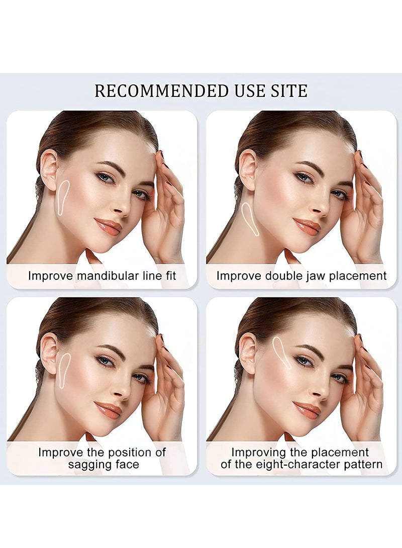 Face Lift Tapes, Lifting Patch Invisible V-line Face lift ,Double Chin Lift，Lifting Ropes for Women Girls。 - Image 4