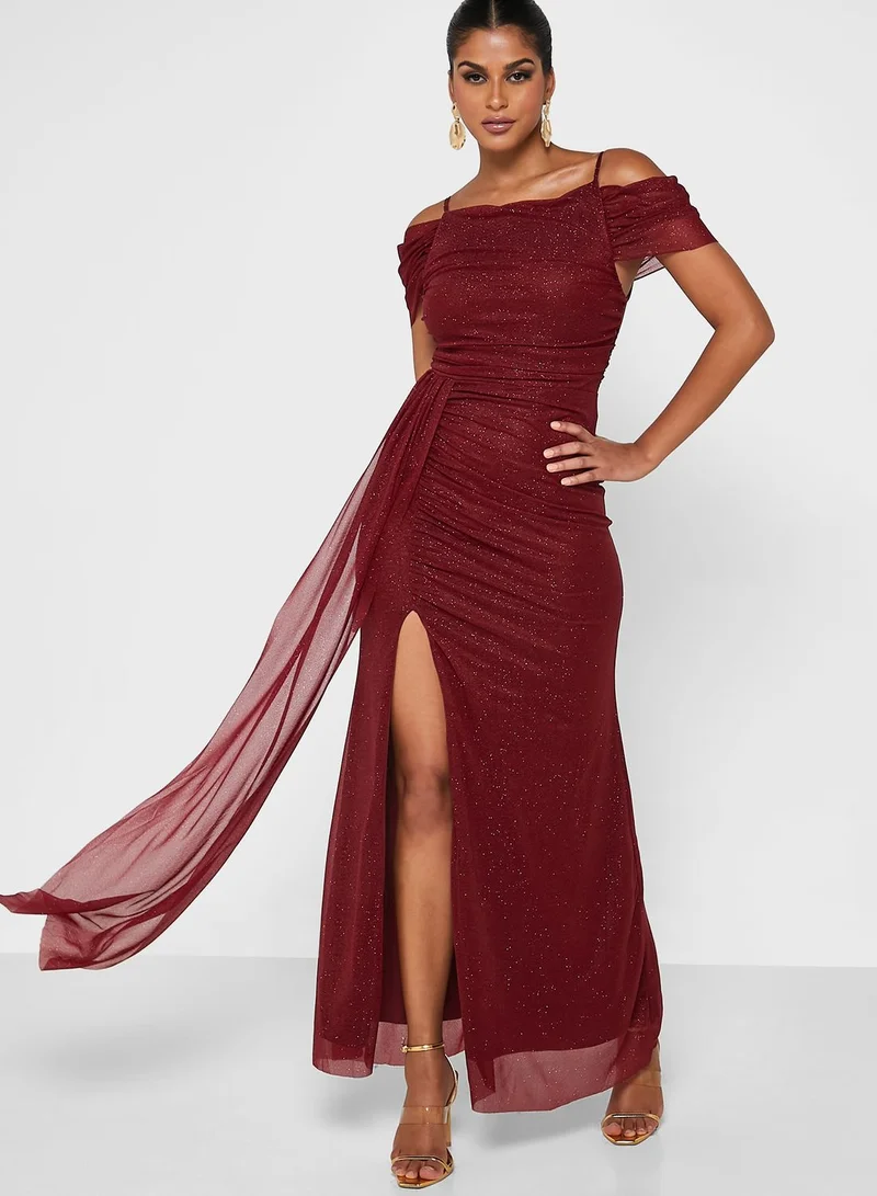 Ella Limited Edition Shimmer Dress With Slit