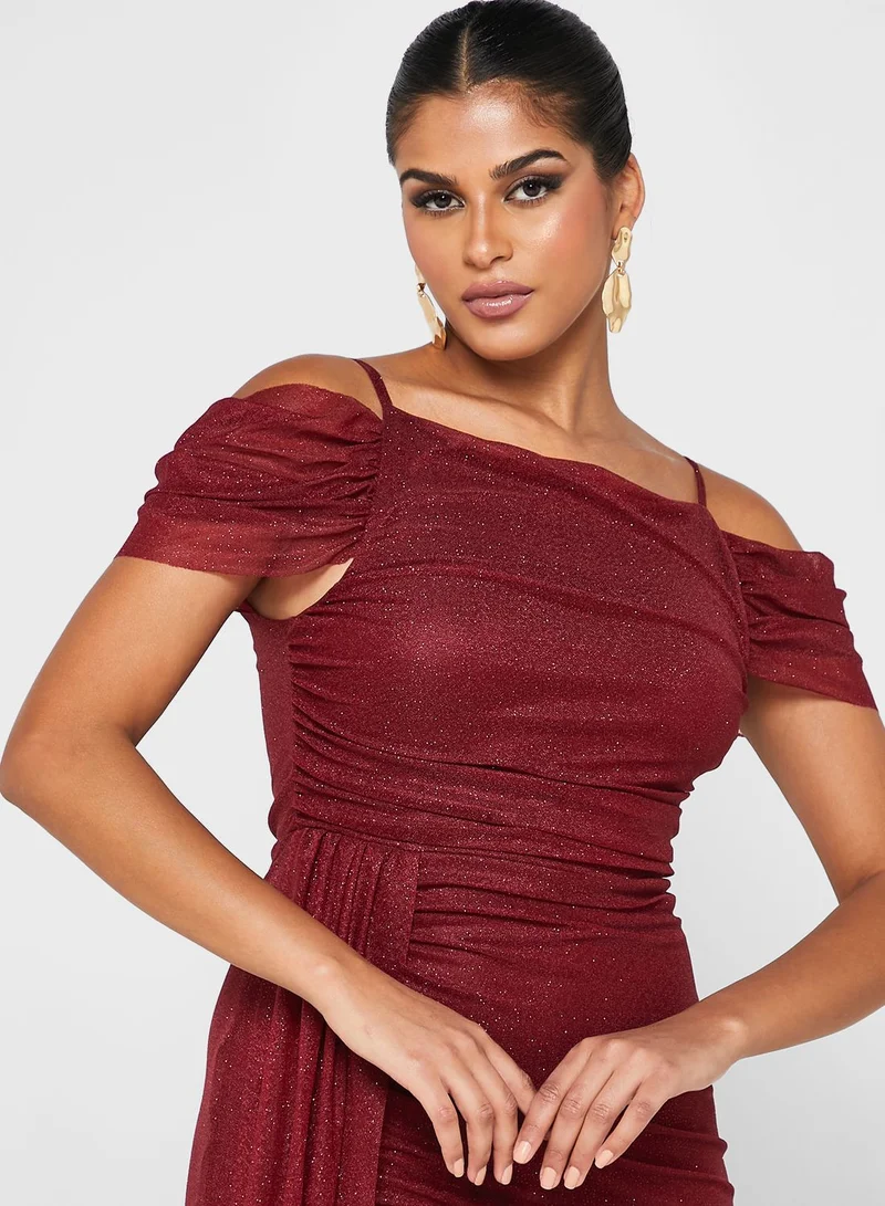 Ella Limited Edition Shimmer Dress With Slit