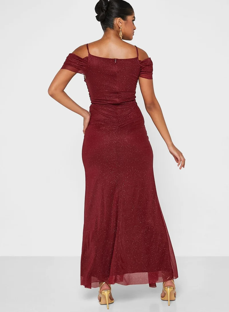 Ella Limited Edition Shimmer Dress With Slit
