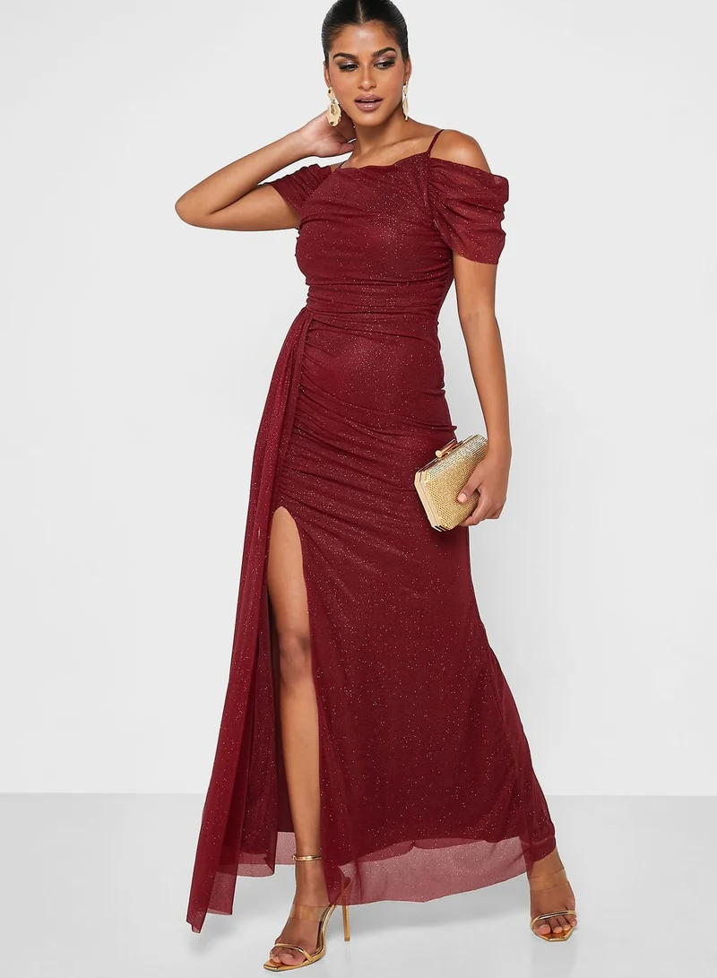 Ella Limited Edition Shimmer Dress With Slit