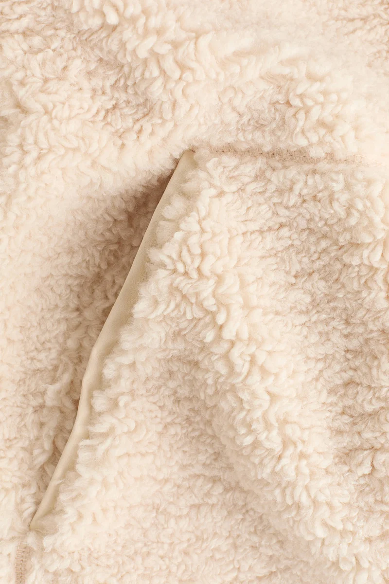 H&M  Oversized teddy jacket for Women | Best Price UAE