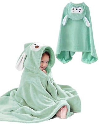 Baby Bath Towel with Hood 0-8 Years, Super Soft and Super Absorbent Bath Towel Gift for Toddlers, 140x80cm (Mint Green) - pzsku/Z9ADADEC61137010DBE62Z/45/1750573584/514b9462-0a6f-4697-94c6-9631425dfe63