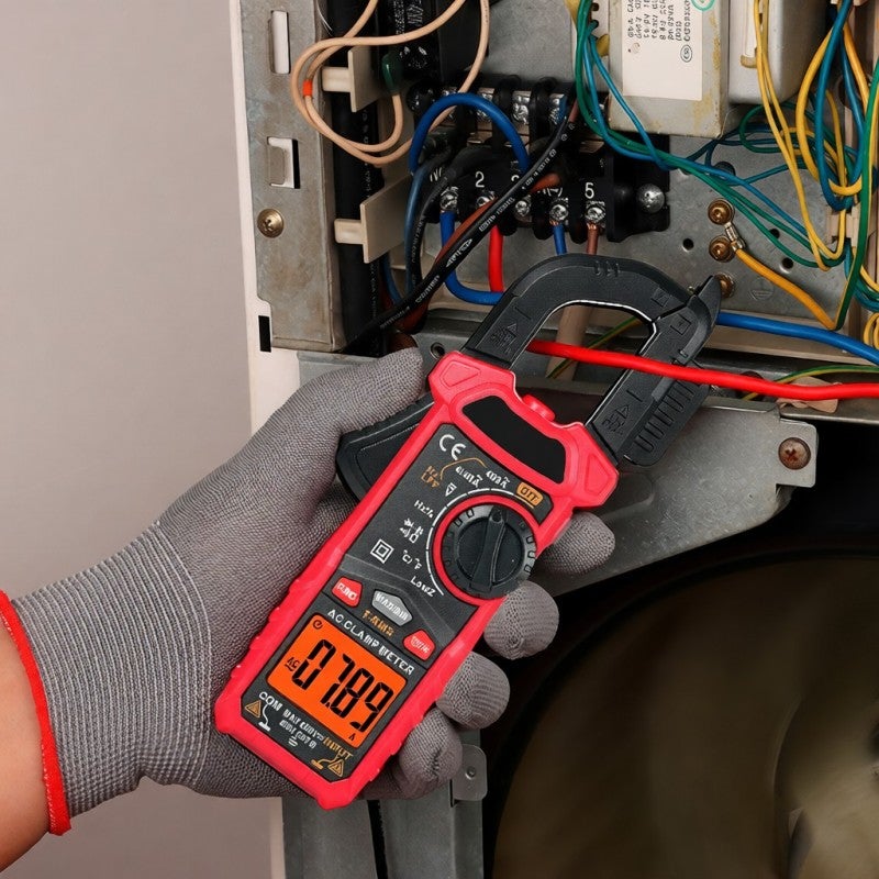 HABOTEST HT207B 4000 Counts Digital Clamp Meter Multimeter Handheld AC DC Voltage Current Voltmeter Diode Resistance Clamp Meter High-Precision Multifunctional Digital Display Clamp Meter - Image 4