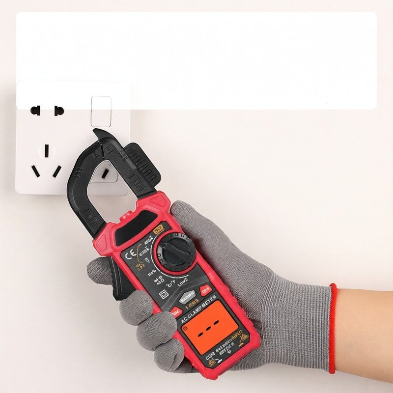 HABOTEST HT207B 4000 Counts Digital Clamp Meter Multimeter Handheld AC DC Voltage Current Voltmeter Diode Resistance Clamp Meter High-Precision Multifunctional Digital Display Clamp Meter - Image 2