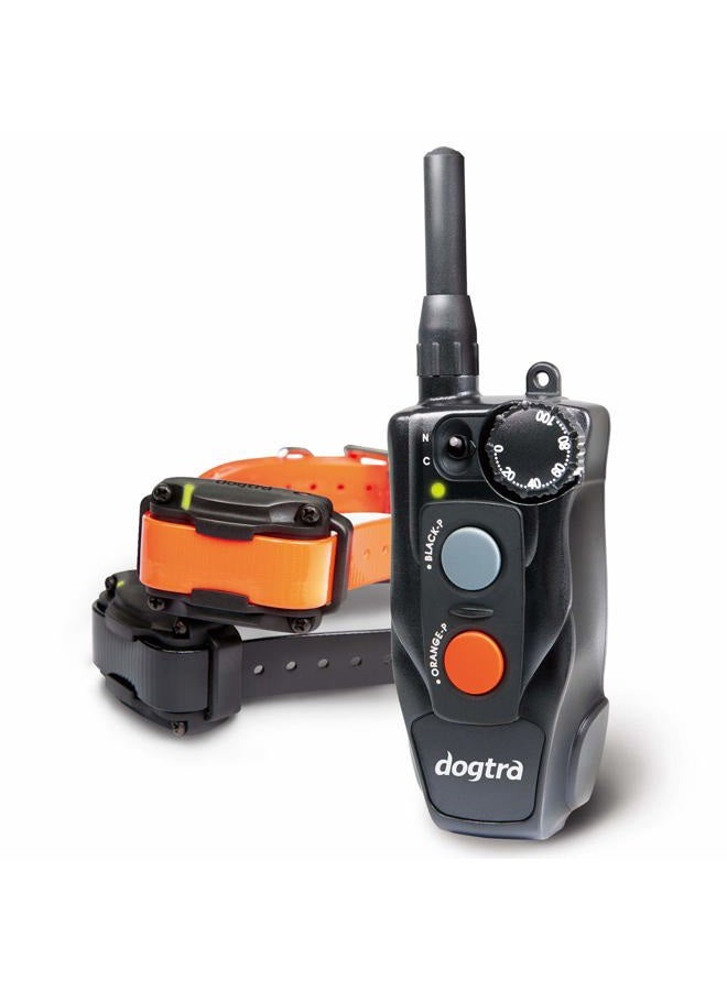 Dogtra 202C Remote Training E-Collar - 1/2 Mile Range - 2-Dogs System, Static, Vibration, Medium Output, Adjustable Levels, Waterproof, Electric Dog Collar for Basic Training of Small, Medium Dogs - Image 2