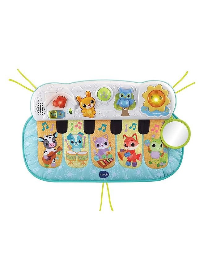 vtech - Lil’ Critters Play And Dream Musical Piano, Baby Musical Toy Mat With Sounds For Boys And Girls, Soothing And Playful Music - Multicolor - Image 1