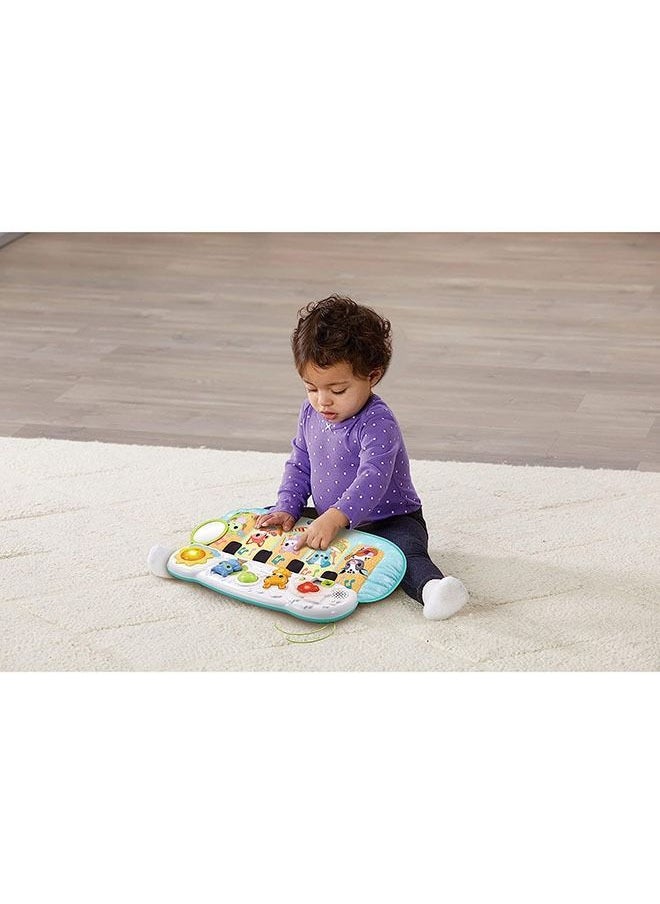 vtech - Lil’ Critters Play And Dream Musical Piano, Baby Musical Toy Mat With Sounds For Boys And Girls, Soothing And Playful Music - Multicolor - Image 1
