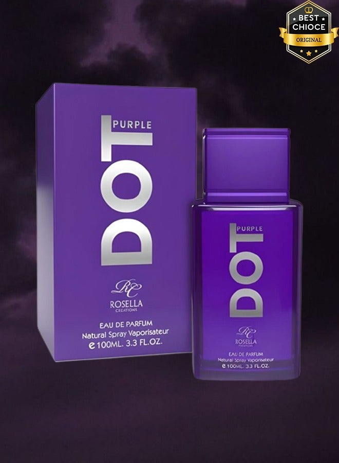 روزيلا 5 قطع عطر دوت بيربل للنساء 100 مل - Image 2