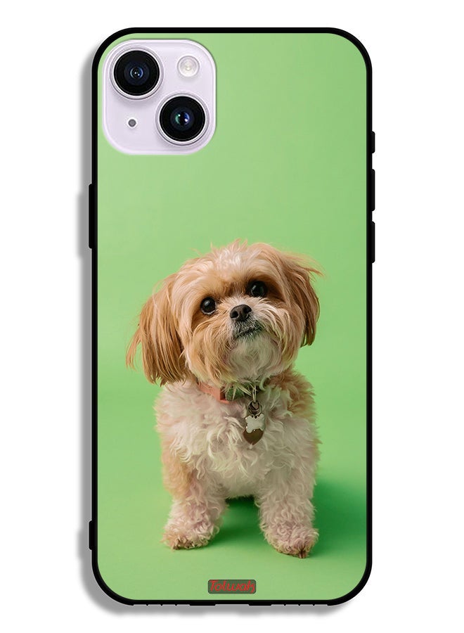 Tolwak Apple iPhone 14 Protective Case Cute Puppy - Image 2
