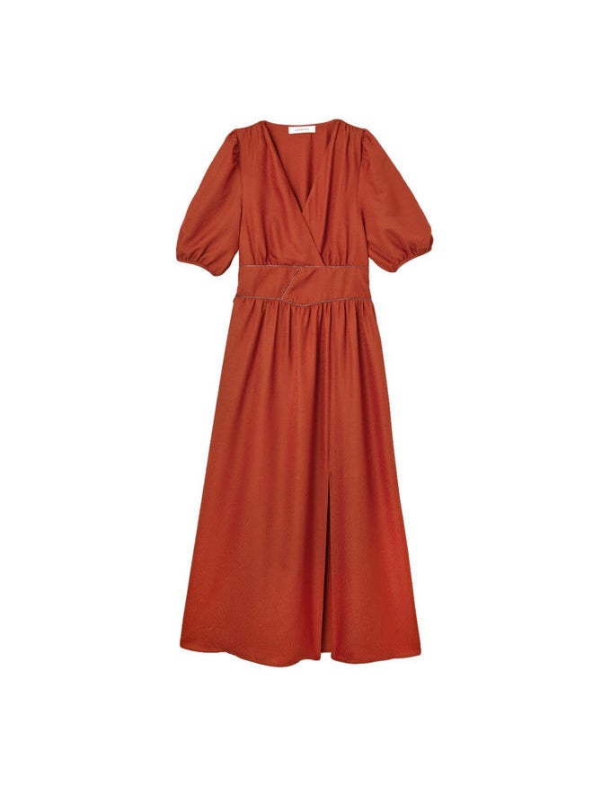 promod - Mid-length silky dress - Image 1