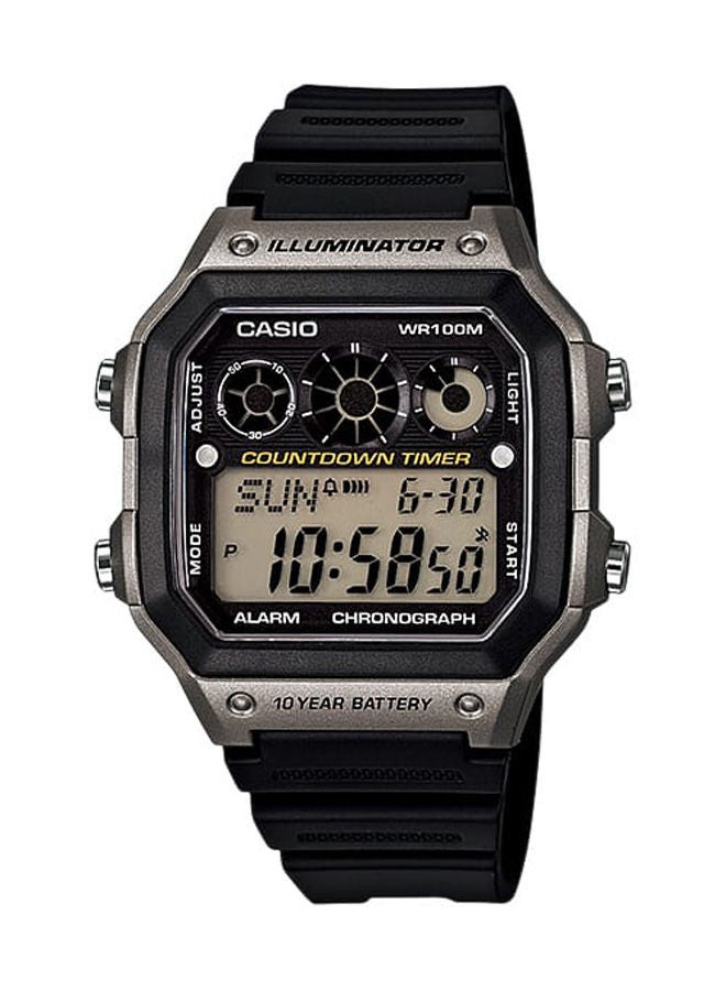 CASIO Resin Digital Wrist Watch AE-1300WH-8AVDF - Image 1
