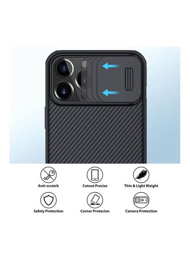 Nillkin Case for iPhone 13 Pro Max nillkin CamShield case Protective Cover with Camera Protector Hard PC Ultra Thin Anti-Scratch Phone Case For iPhone 13 Pro Max- Black  - Image 2