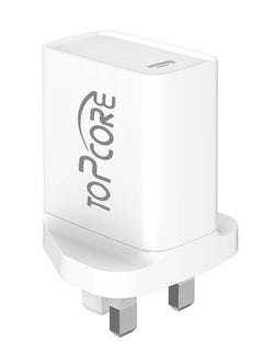 Topcore 20W USB Fast Charger, Wall Adapter Compatible with iPhone, Samsung Galaxy, and All USB-C Devices – Quick Charge Power Block  - Image 4