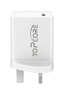 Topcore 20W USB Fast Charger, Wall Adapter Compatible with iPhone, Samsung Galaxy, and All USB-C Devices – Quick Charge Power Block  - Image 2