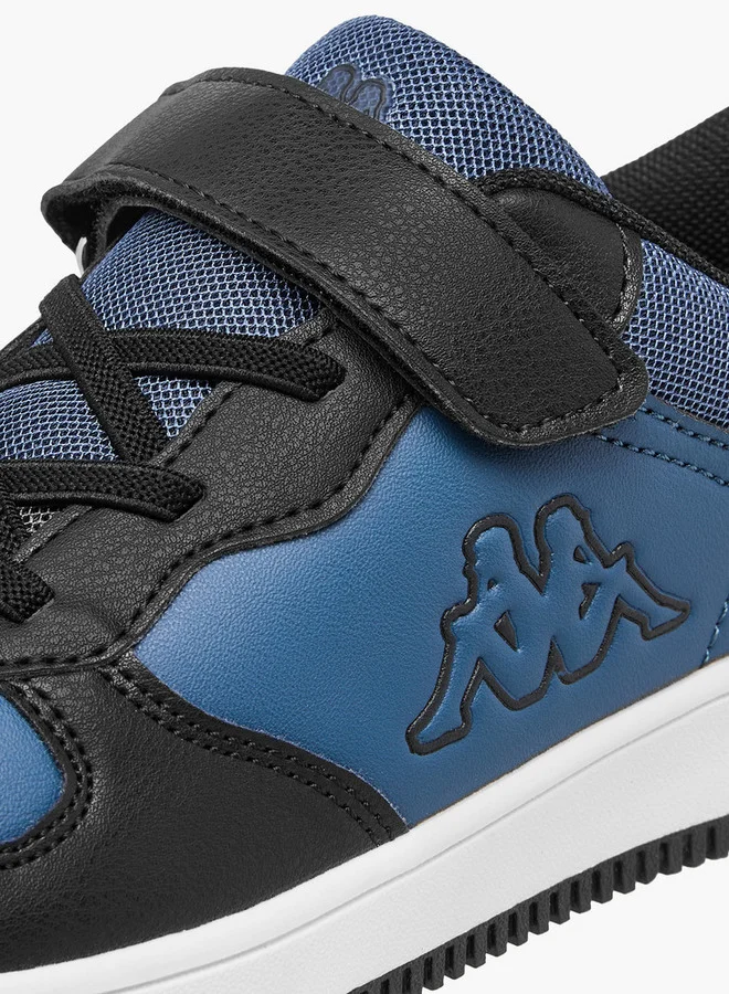 كابا Boys' Colourblock Low Ankle Sneakers with Hook and Loop Closure