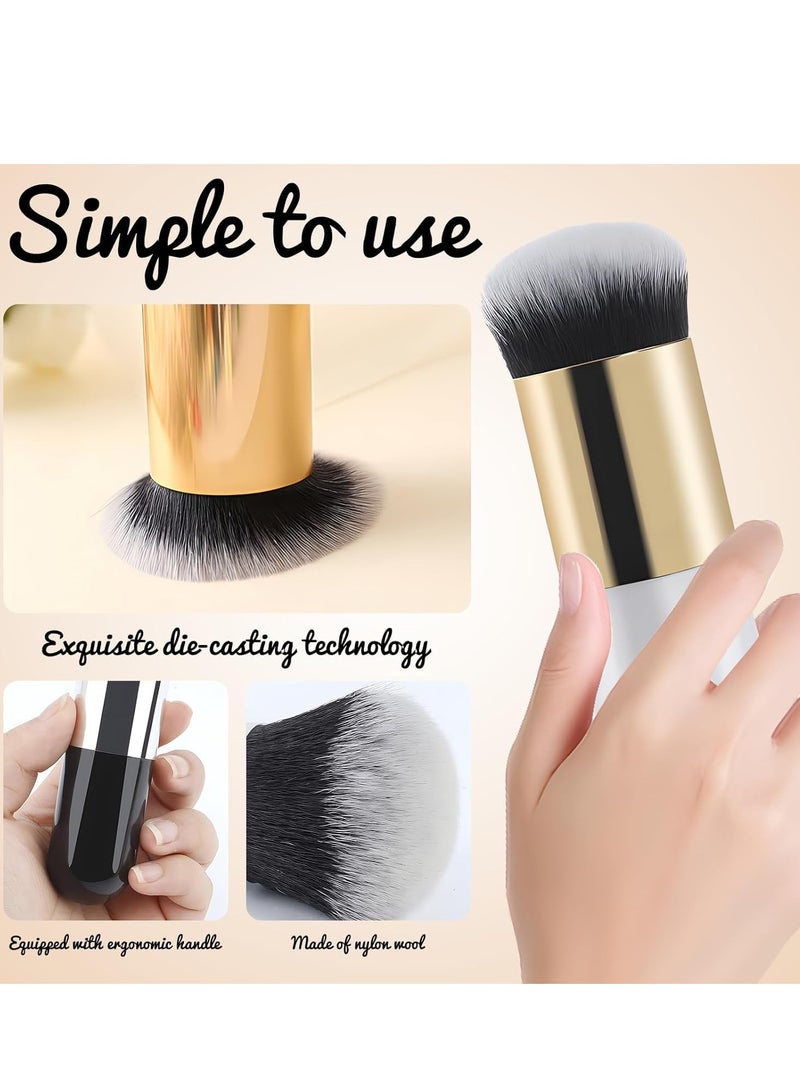 Shein Professional Makeup Brush – Face Powder, Foundation & Blush Brush 1 Pc ( Multi Colors ) - Image 3