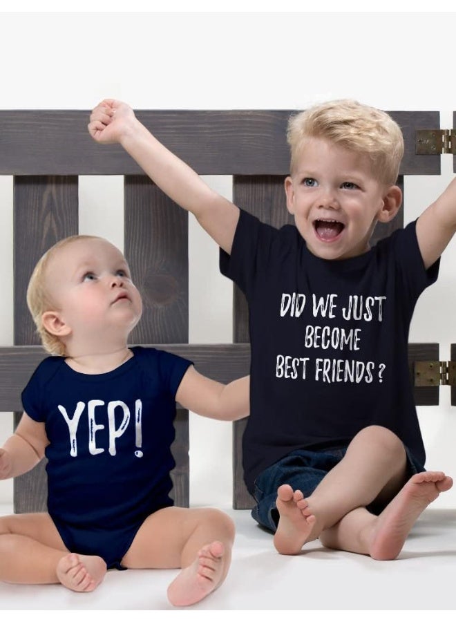 Tstars Tstars Big Brother Sister Shirt Little Sis Bro Outfit Sibling Matching Outfits Set  - Image 3