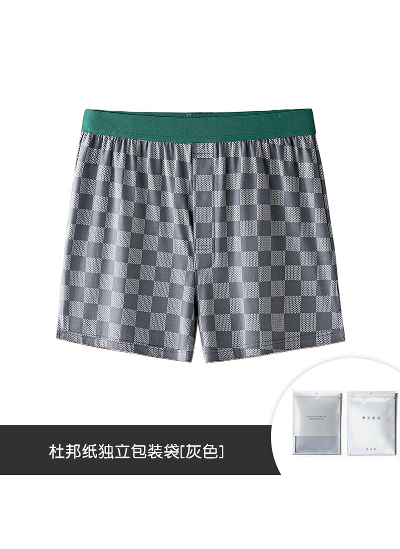 Generic - Mens Modal Cotton Alo Pants Casual Sleep Shorts Orange - Image 1