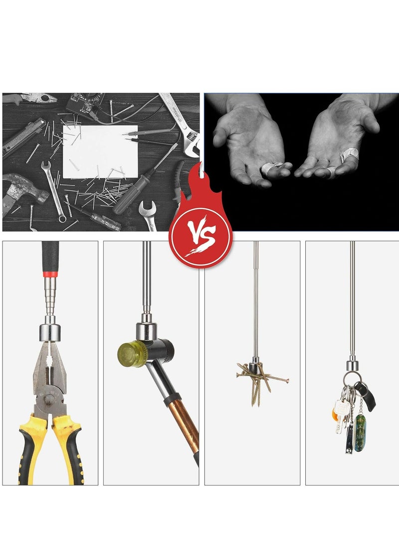 Loquat Telescoping Magnet Pick up Tools Stick Gadget for Hard to Reach Places - Image 4