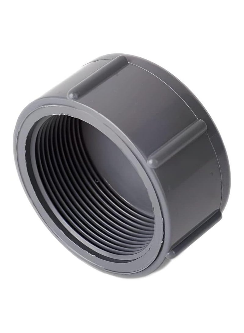 RACO RACO High Pressure PVC Pipe Fittings for Plumbing Water Transfering Home Industrial and Municipal Applications (THREADED END CAP) - Image 1