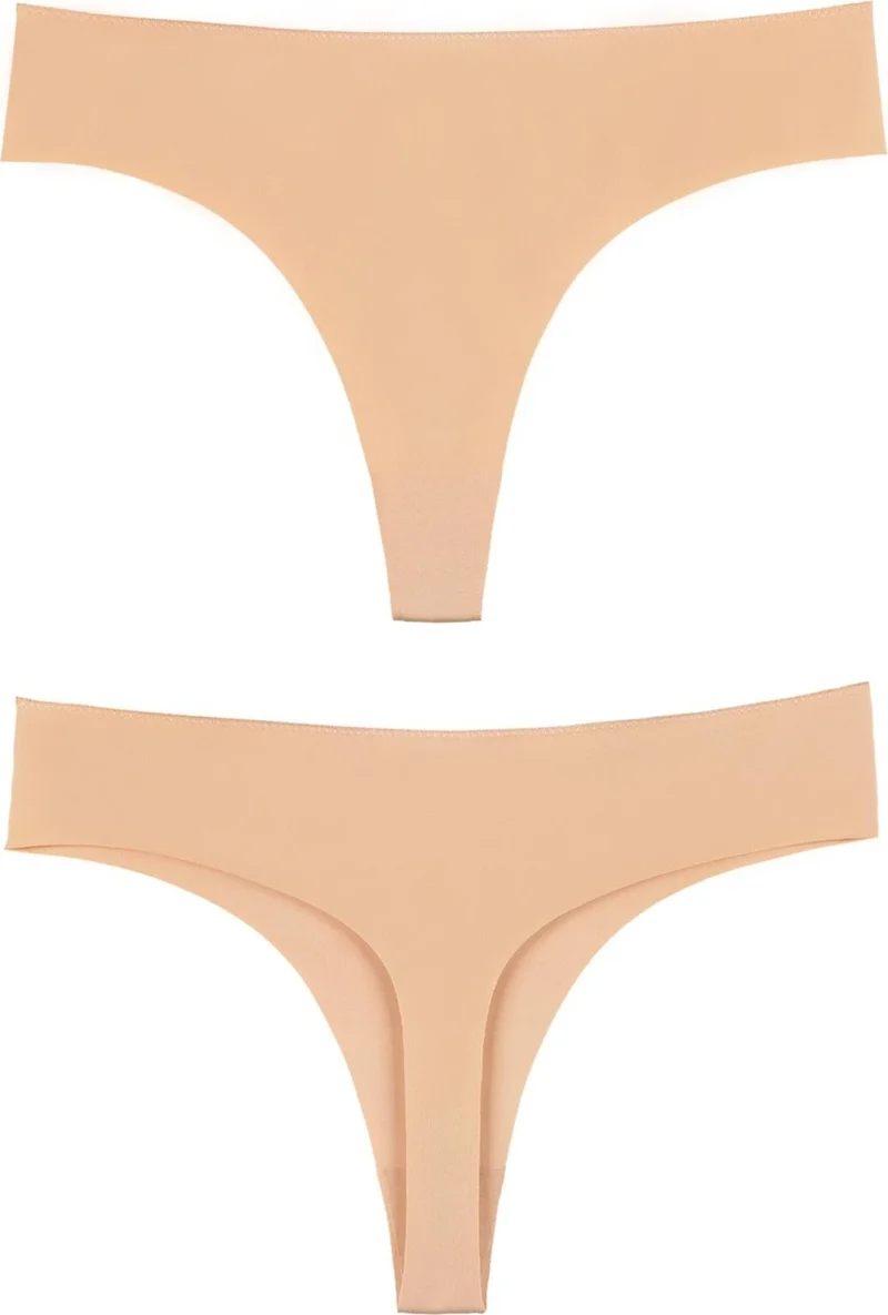 سينسو Women's Laser Cut Thong Panties 3 Pack Set KTS3067