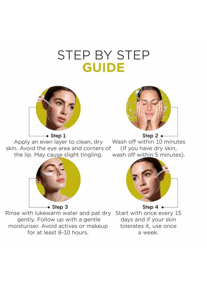 Oshea PhytoDERMA Peeling Solution for Men & Women 30 ml | 25% AHA + 2% BHA + 5% PHA | Deep Exfoliation with Black Head Removal | Infused with Sugarcane Extract - Image 5