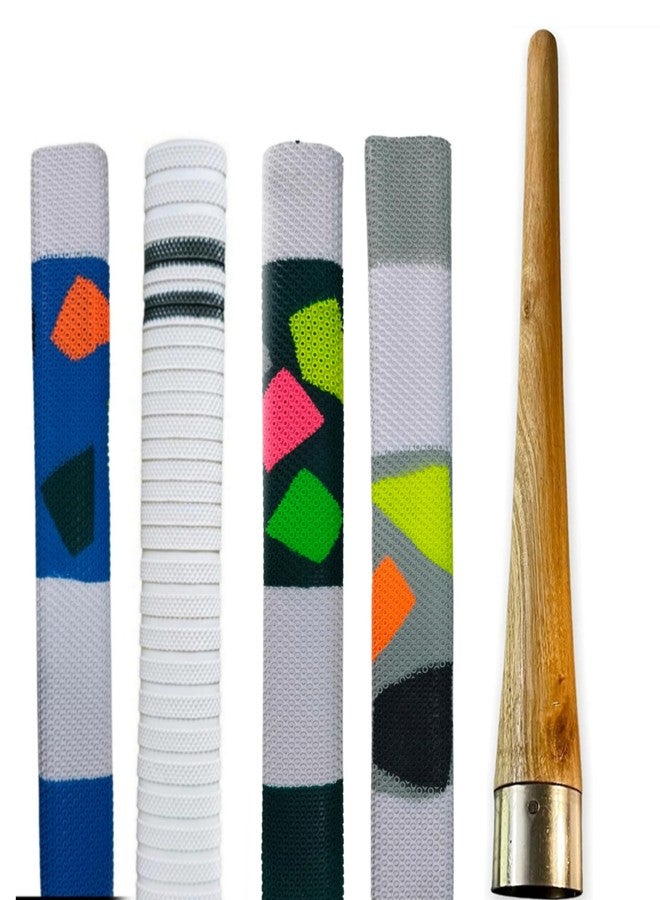 RanaSports RS Soft Comfortable 4 Rubber Grips for Better Shock Absorption 1 Grip Cone for Cricket Bat Handle Accessories( Packof 5 ) - Image 1