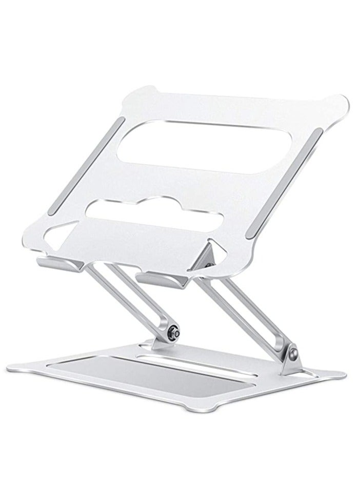Adjustable Laptop Stand for Desk, Ergonomic Portable Aluminum Laptop Desk Stand - Image 1