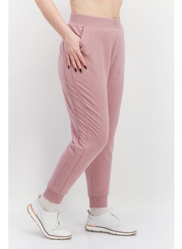 Eddie Bauer Women Regular Fit Plain Sweatpants, Pink  - Image 2