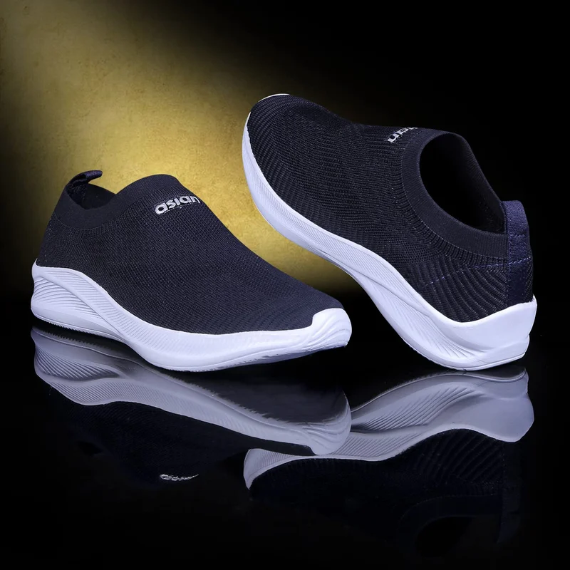 أسيان Navy Running Shoes for Men