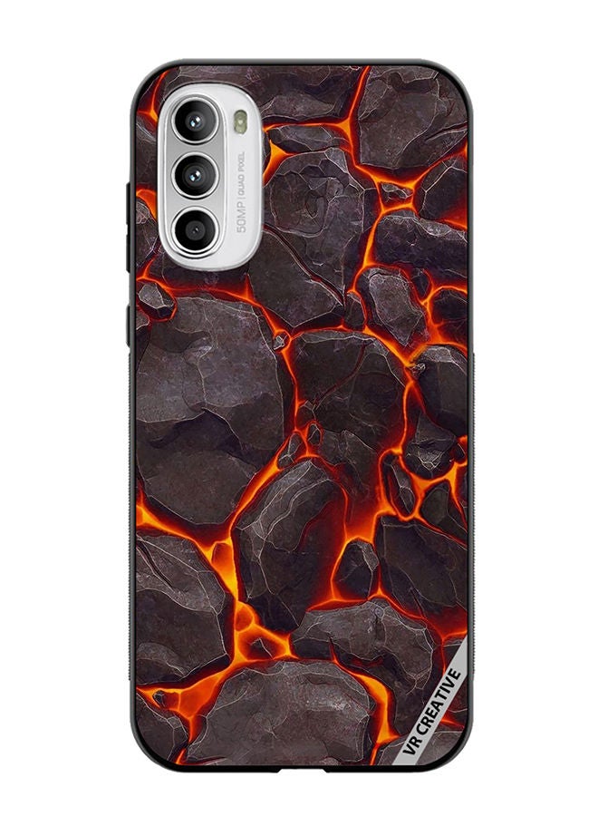 VR CREATIVE Protective Case Cover For Motorola Moto G82 Mattle Paint Texture Design Multicolour - Image 1