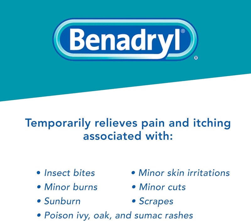 Benadryl Cooling Anti-Itch Spray 2 fl. Oz and Extra Strength Itch Relief Stick 0.47 fl. oz, Both with Diphenhydramine 1 ea - Image 5