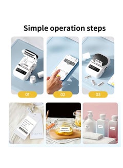 Generic Label printer Handheld mini portable self-adhesive sticker home Bluetooth version barcode label maker  - Image 2