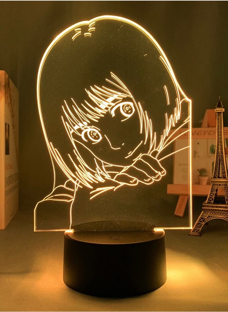 Attack On Titan Lamp Merch Armin Arlert 3D LED Lamp