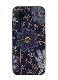 VR CREATIVE Protective Case Cover For Huawei Nova 7i/P40 Lite Flower Design Multicolour  - Image 1