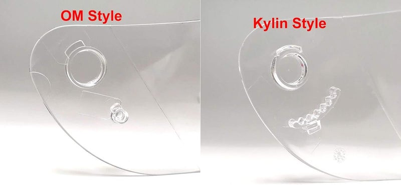 1Storm Motorcycle Full Face Helmet Visor Shield - Image 2