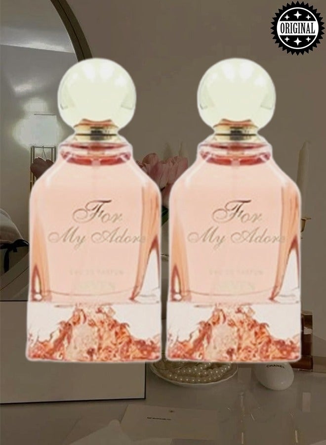 Seven 2 Pieces For Adore De Fam Seven 1987 Perfume 100ml EDP - Image 1